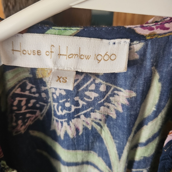 Floral Ruffle Wrap Dress - Picture 2 of 5